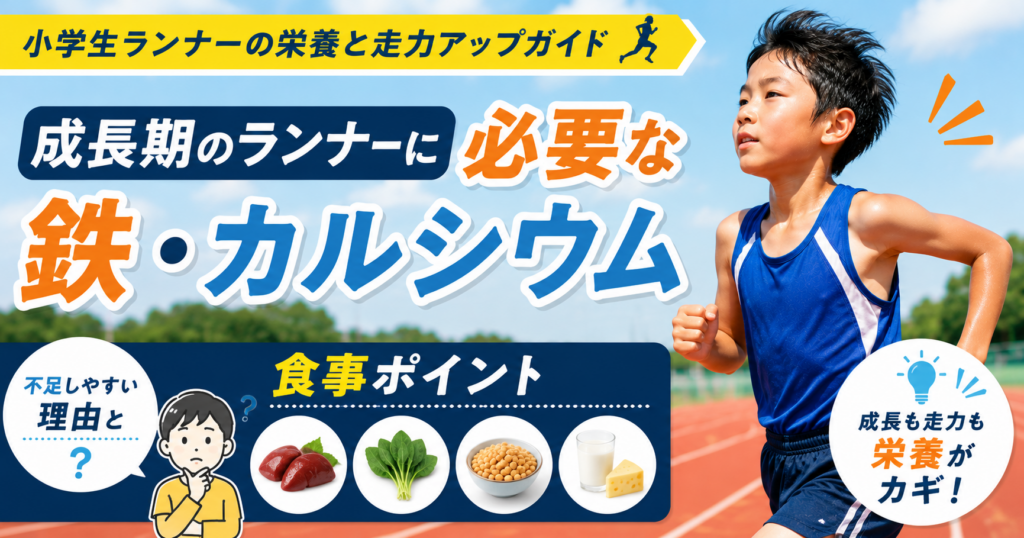 小学生長距離ランナーの自主練メニュー｜距離・学年別のオススメ構成